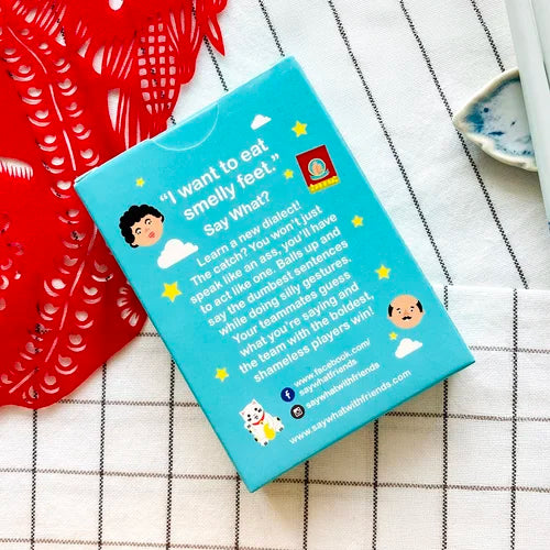Say What? Learn Cantonese Card Game