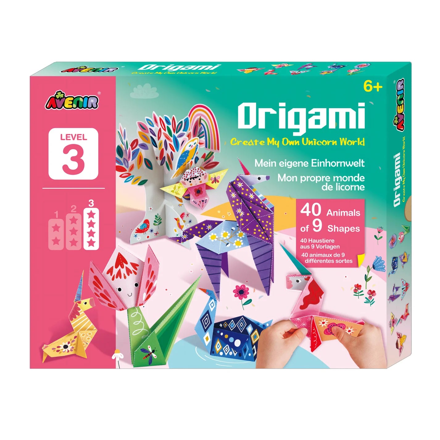 Avenir Origami Create My Own Unicorn World (Lvl 3)