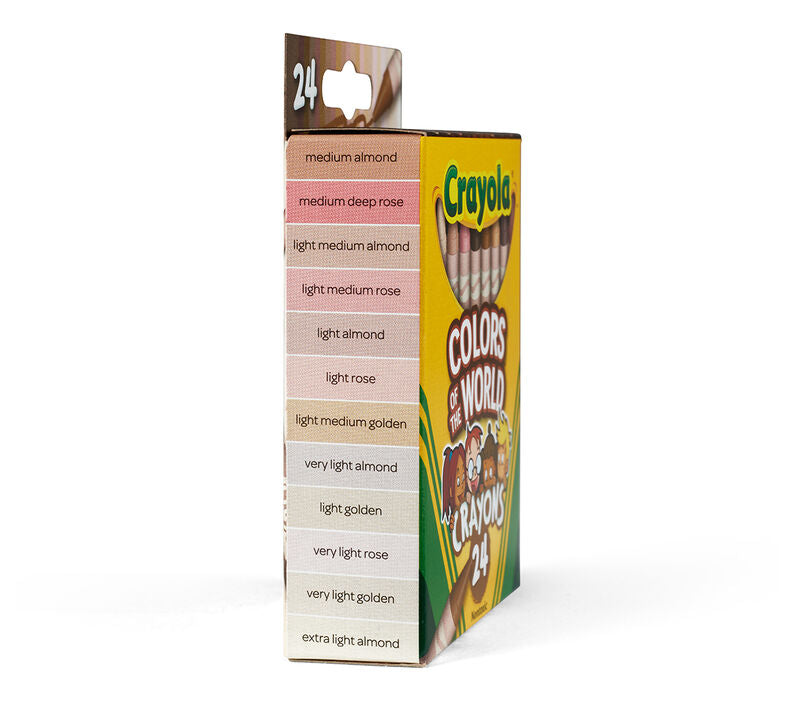 Crayola Color of the World Friends Colour Pencils (24ct)