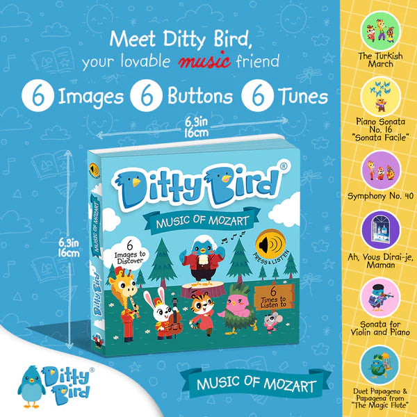 Ditty Bird Music Of Mozart