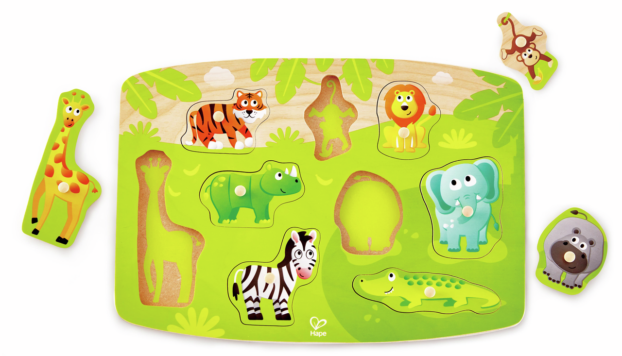 Hape Jungle Peg Puzzle