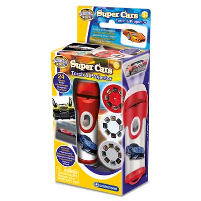 Brainstorm Torch & Projector: Super Cars