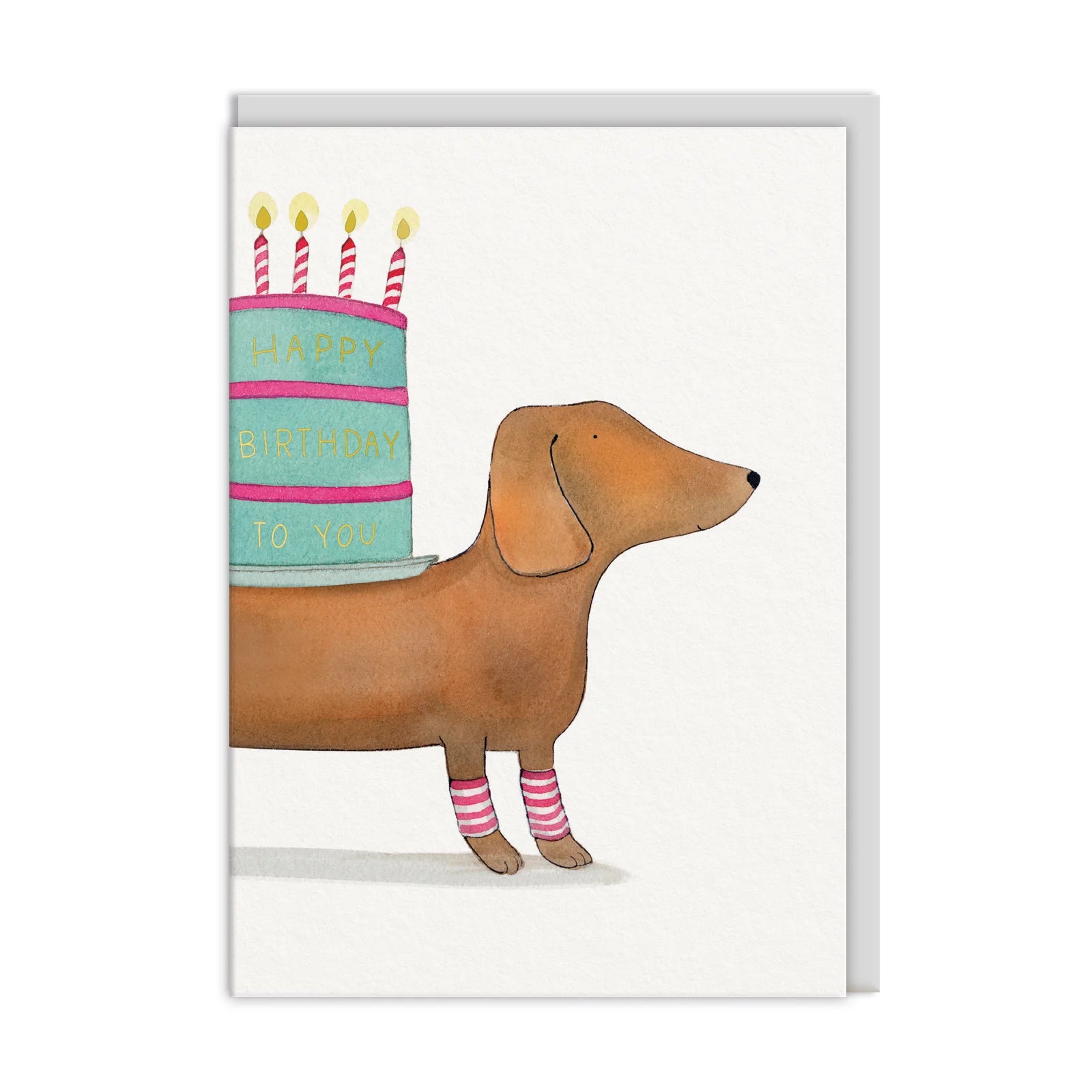 Ohh Deer Dachshund Happy Birthday To You
