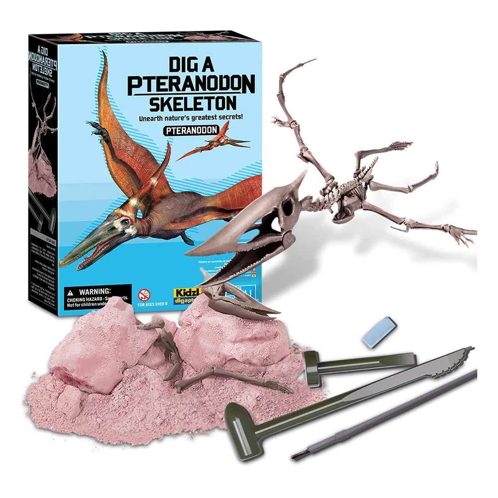 4M KidzLabs Dig A Dinosaur Skeleton: Pteranodon