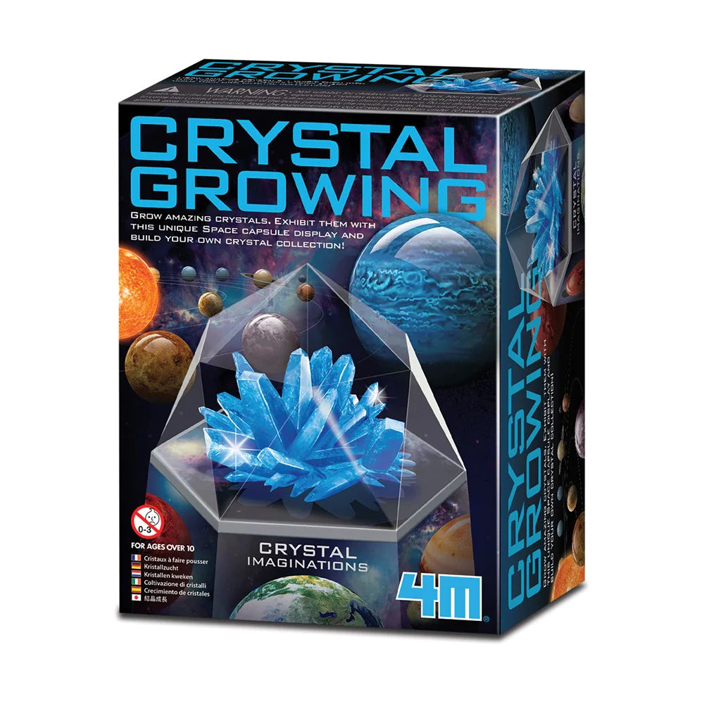 4M Crystal Growing Crystal Imaginations Blue