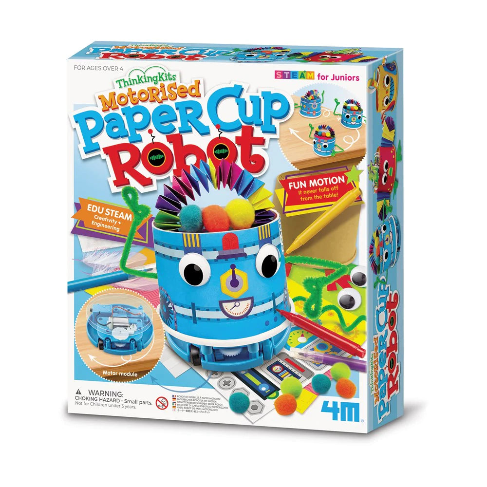 4M ThinkingKits STEAM for Juniors Paper Cup Robot