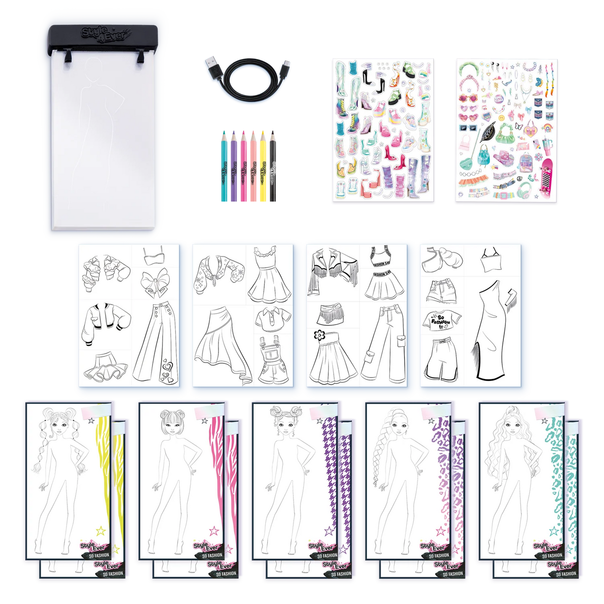 Style 4 Ever Fashion Designer Light-up Pad