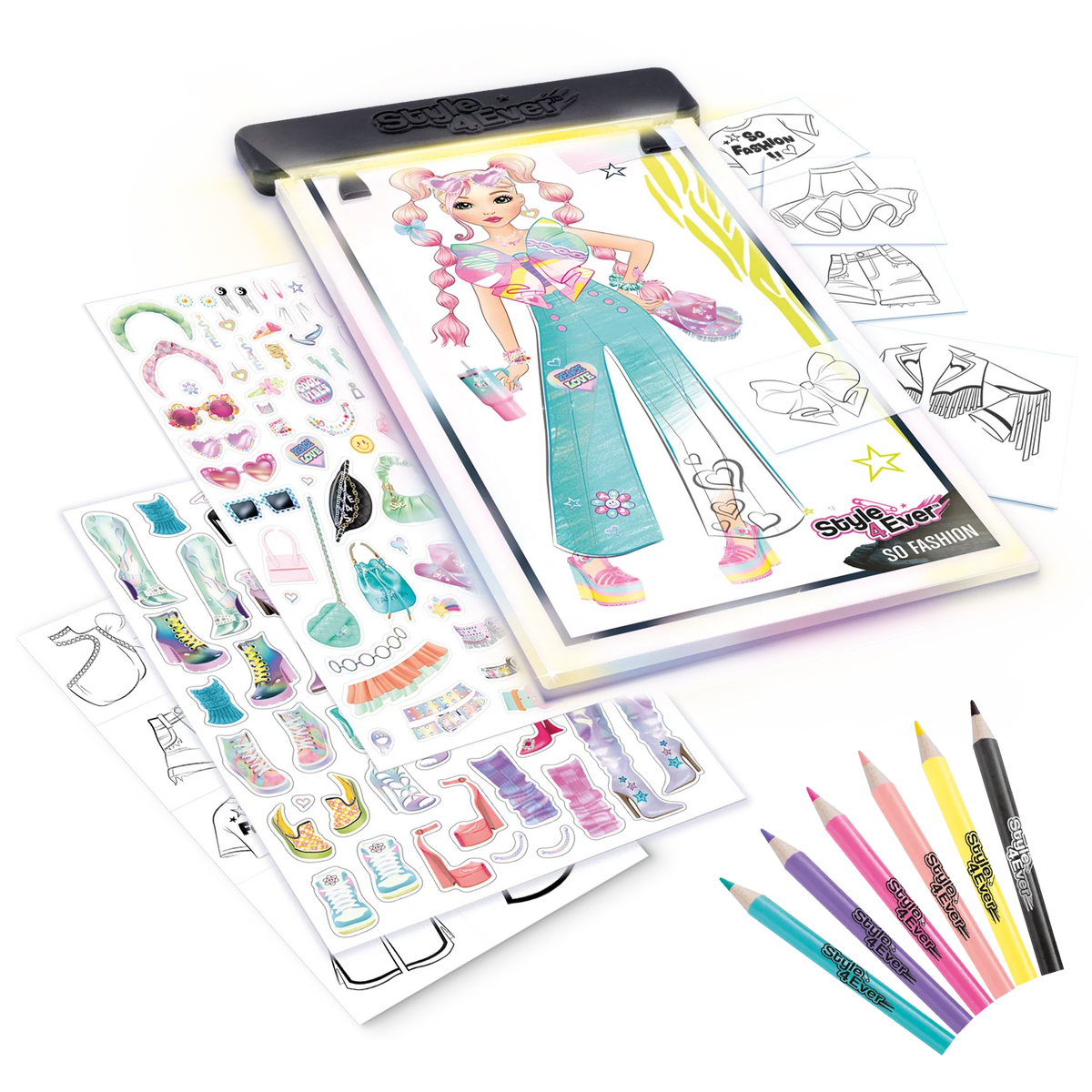 Style 4 Ever Fashion Designer Light-up Pad