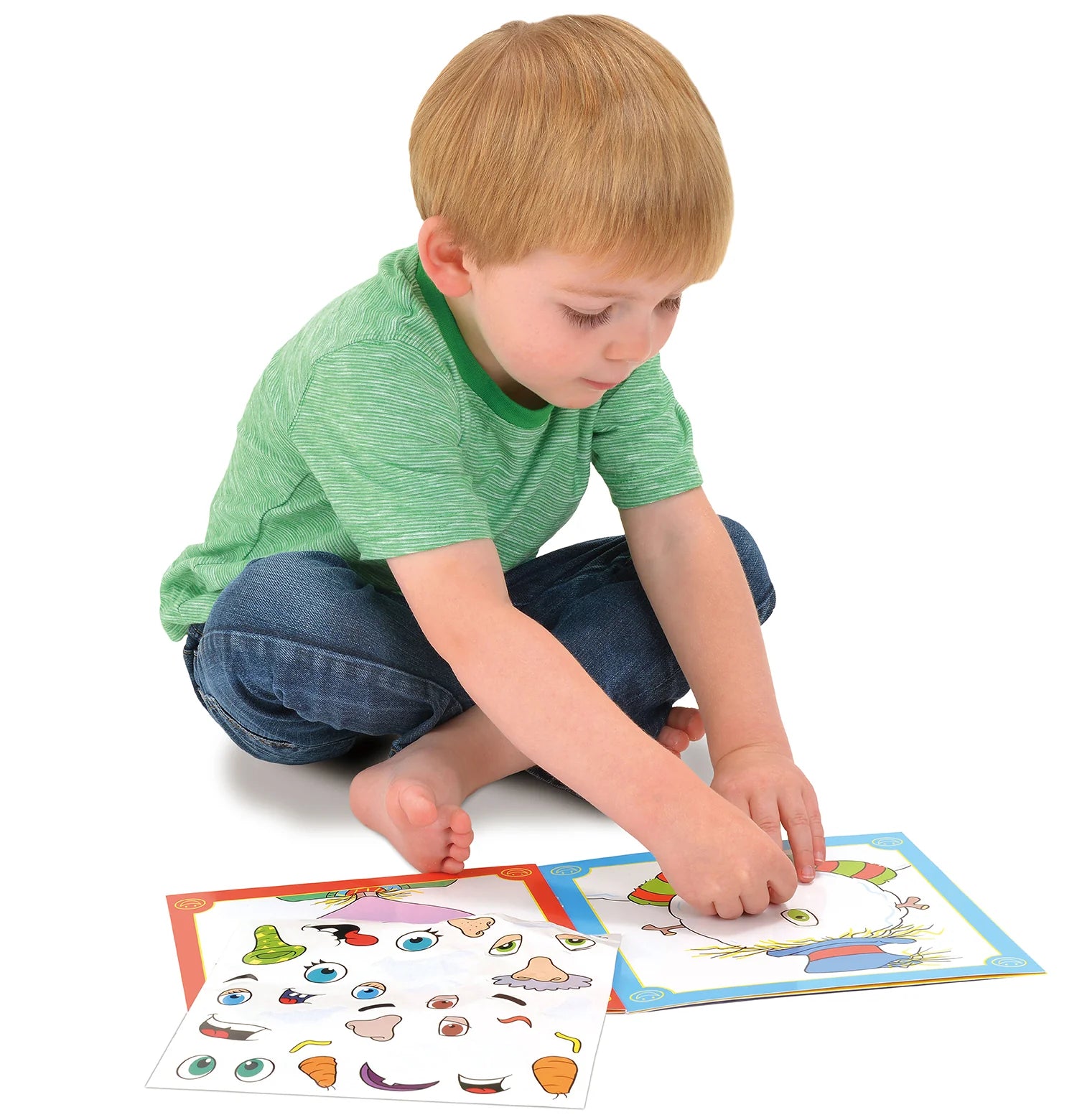 Galt Funny Faces Sticker Book