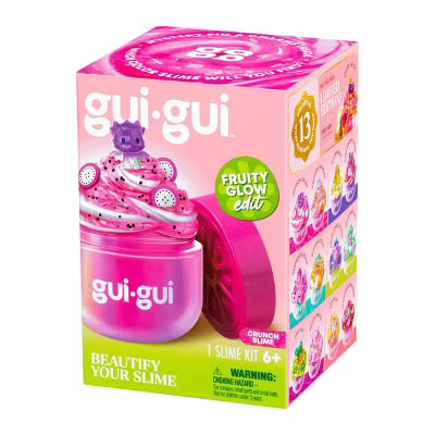 Gui Gui Slime Kit Fruity Glow: Crunch