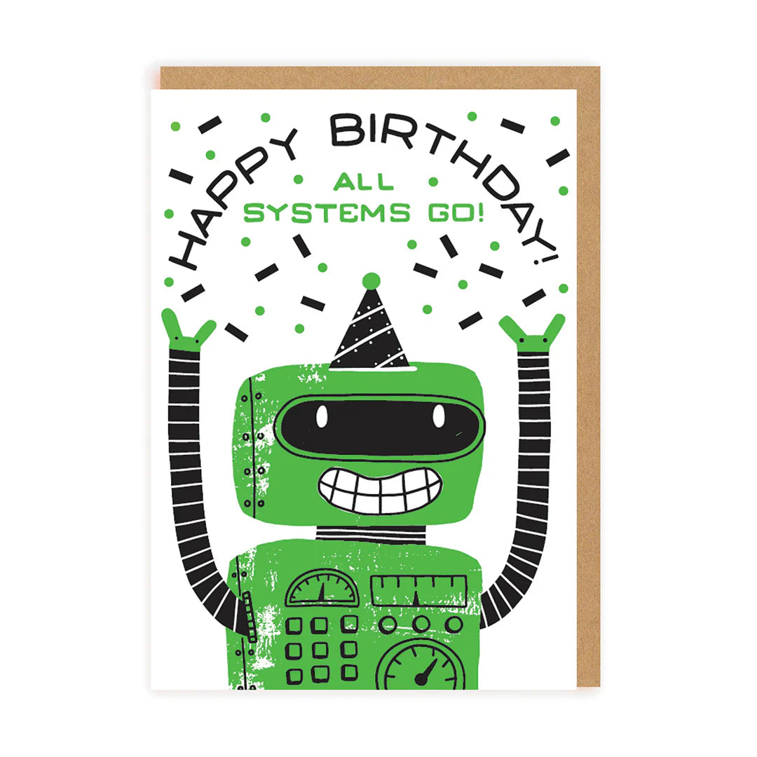 Ohh Deer Happy Birthday Robot