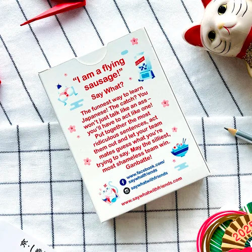 Say What? Learn Japanese Card Game