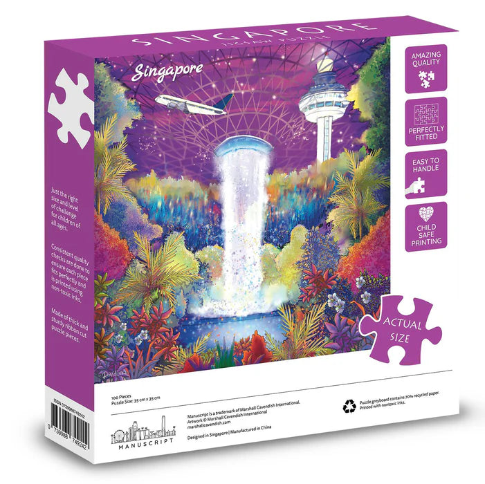 Singapore 100-piece Jigsaw Puzzle: Jewel
