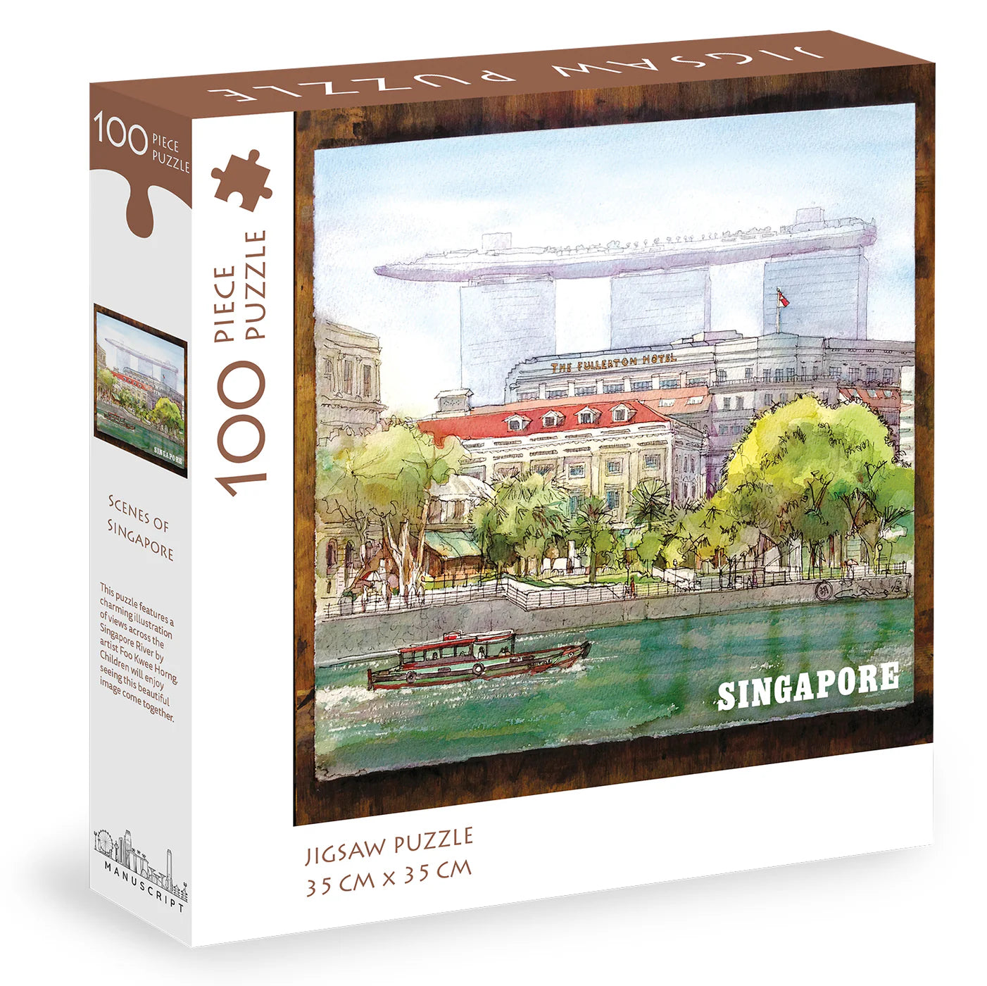 Singapore 100-piece Jigsaw Puzzle: Scenes of Singapore