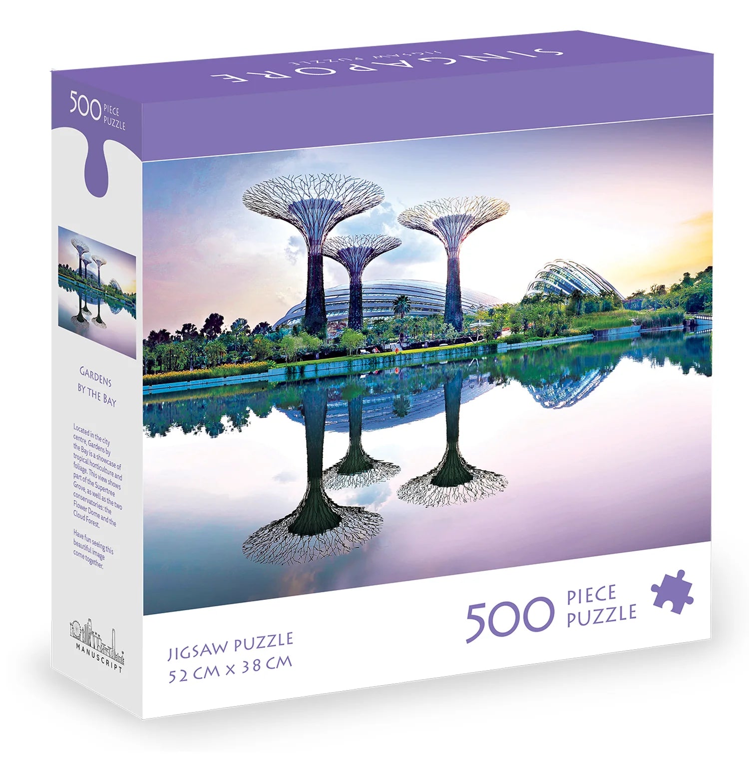 Singapore 500-piece Jigsaw Puzzle: Gardens by the Bay