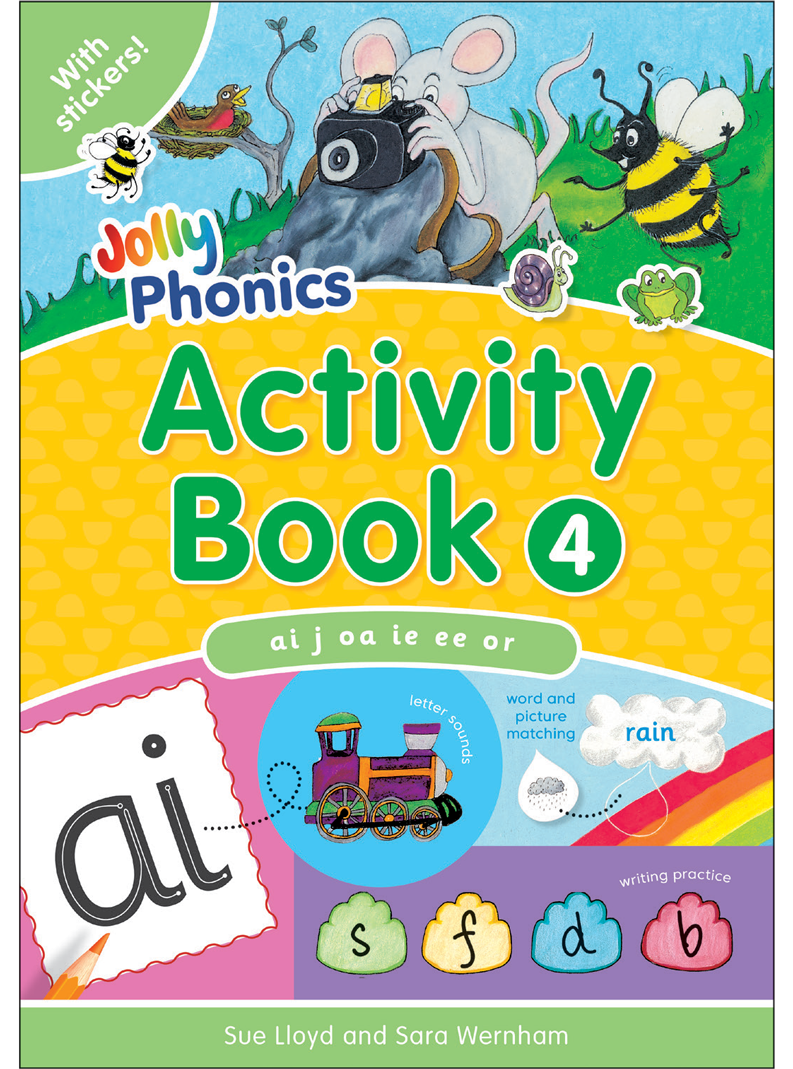 Jolly Phonics Activity Book 4