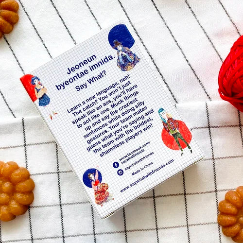Say What? Learn Korean Card Game