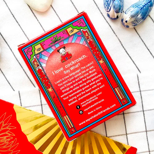 Say What? Learn Mandarin Card Game