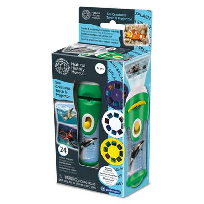 Brainstorm Torch & Projector: Natural History Museum Sea Creatures