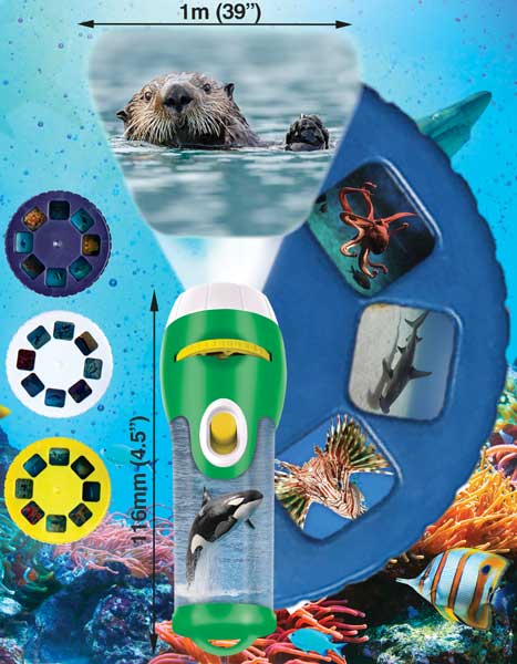 Brainstorm Torch & Projector: Natural History Museum Sea Creatures