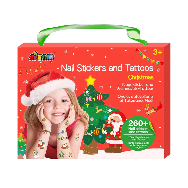 Avenir Nail Stickers and Tattoos: Christmas