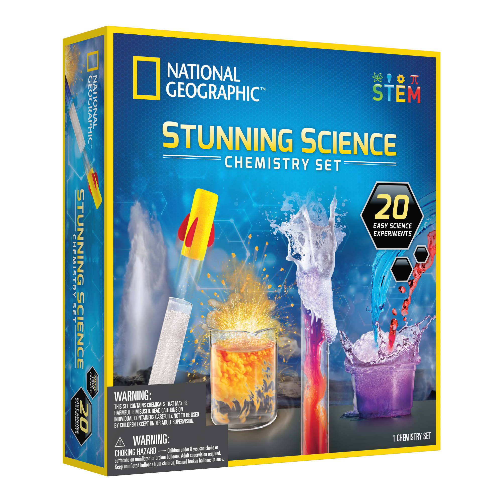 National Geographic Stunning Chemistry Set