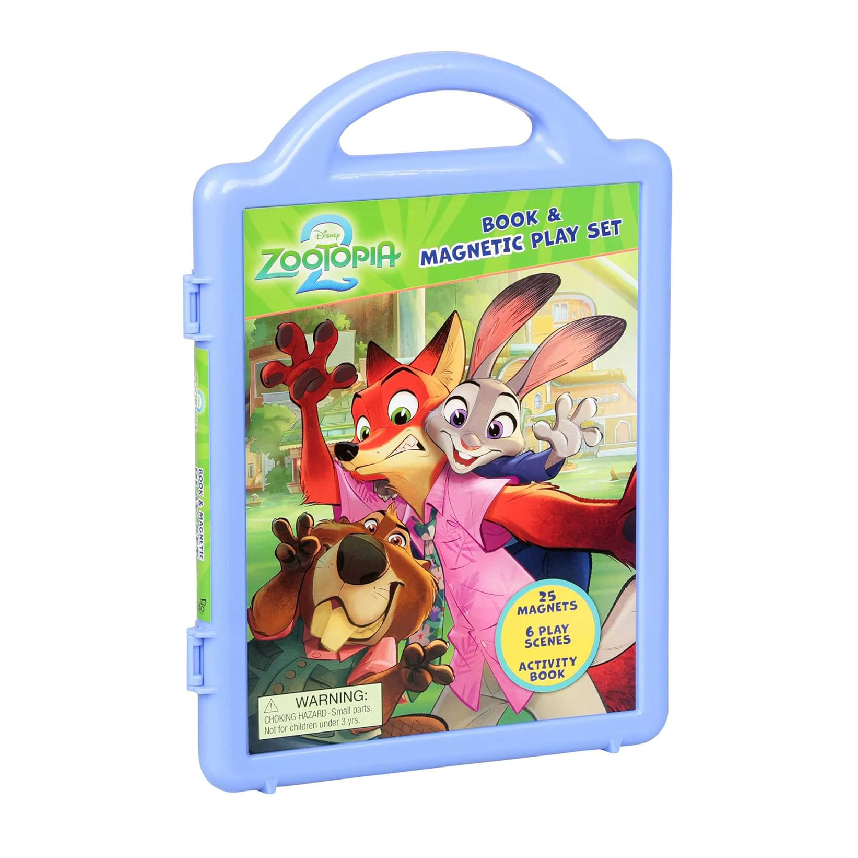Book And Magnetic Play Set: Zootopia 2