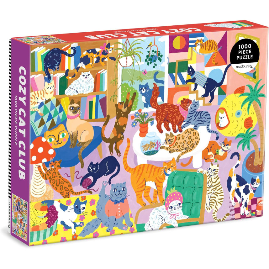 Mudpuppy 1000-Piece Family Puzzle: Good Dog Club