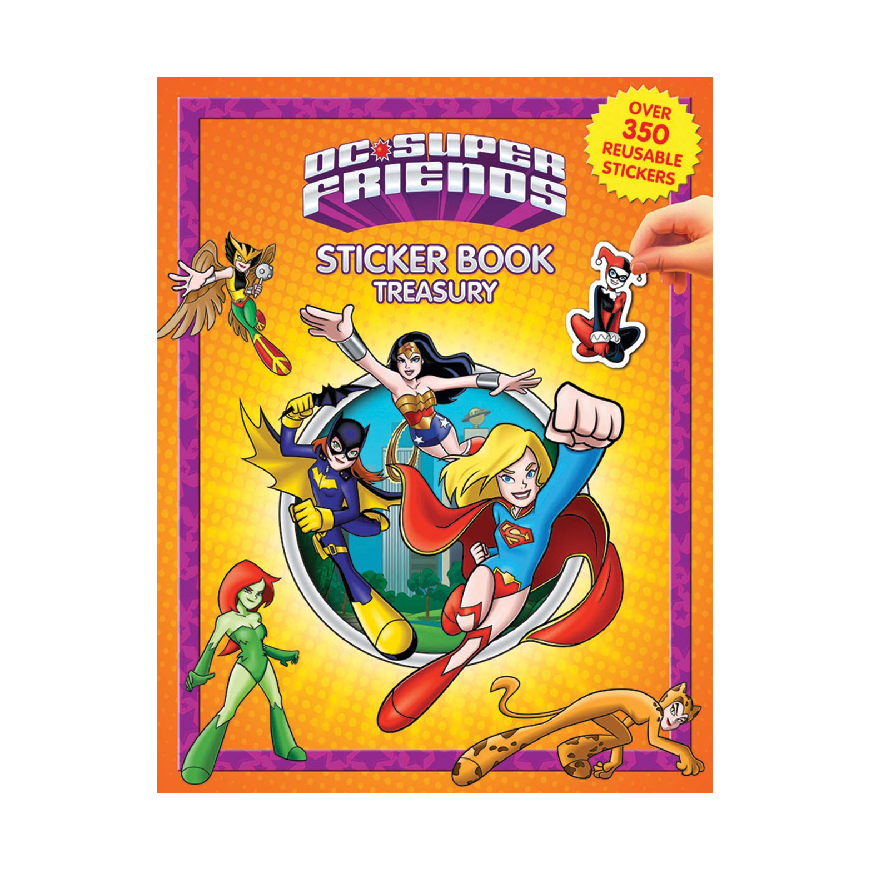 Sticker Book Treasury: DC Super Friends