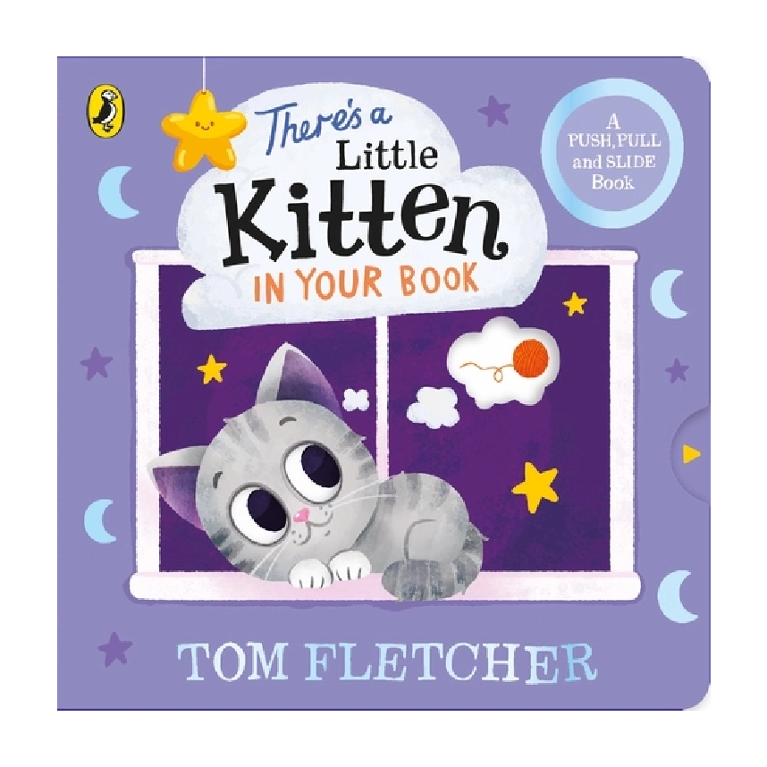 Theres a Little Kitten in Your Book (Board Book)