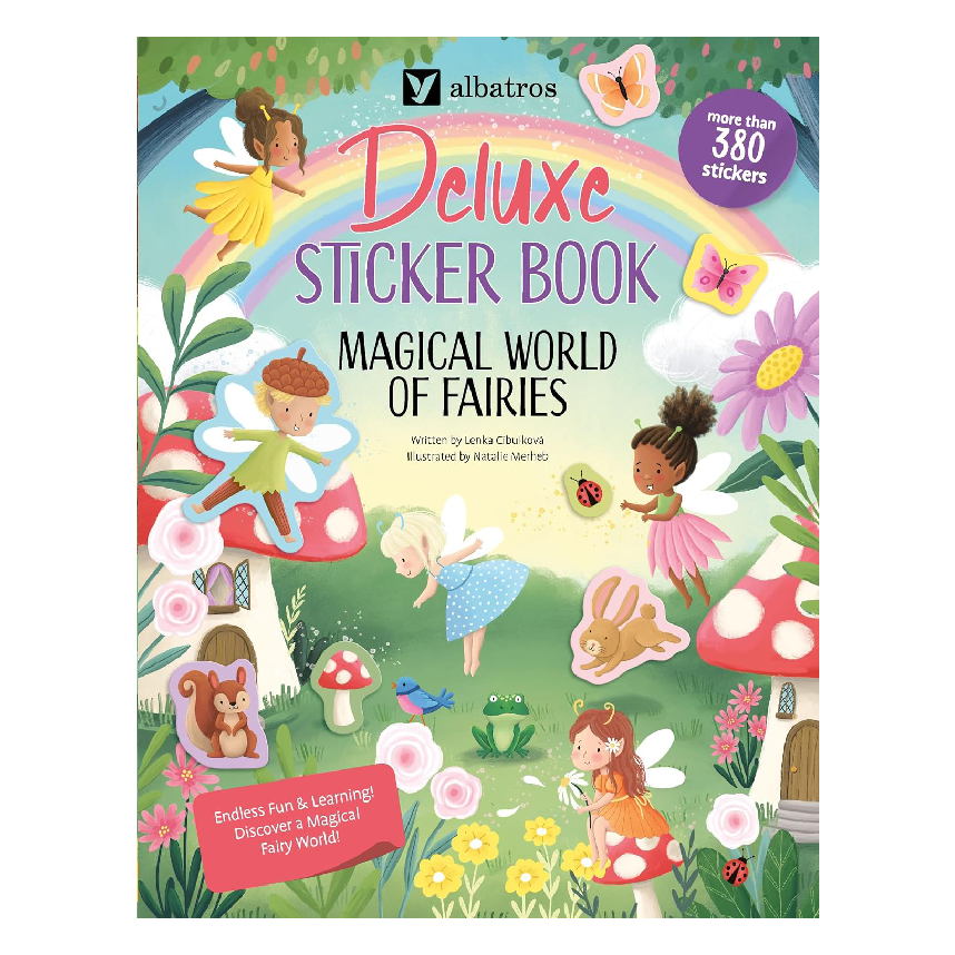 Deluxe Sticker Book: Magical World Of Fairies