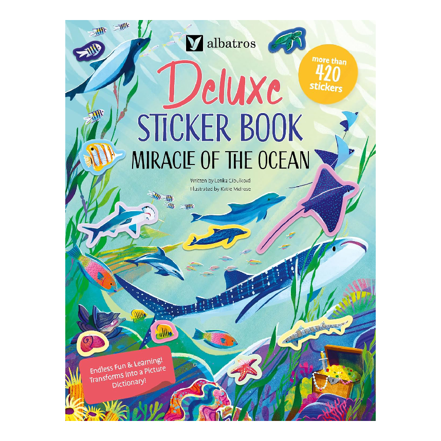Deluxe Sticker Book: Miracle Of The Ocean