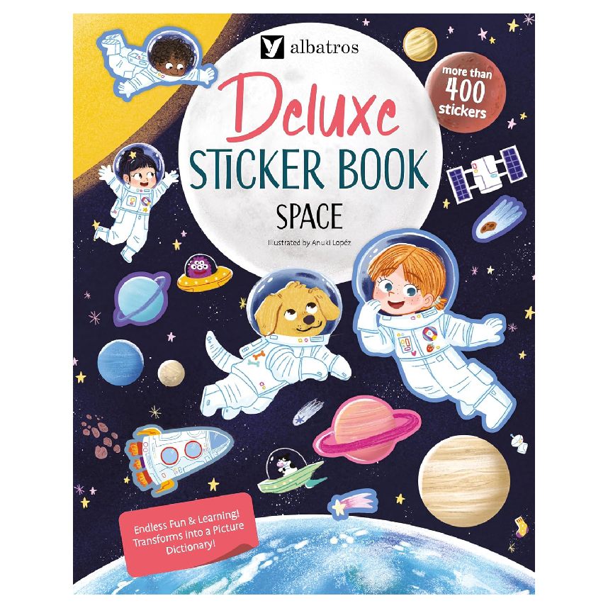 Deluxe Sticker Book: Space