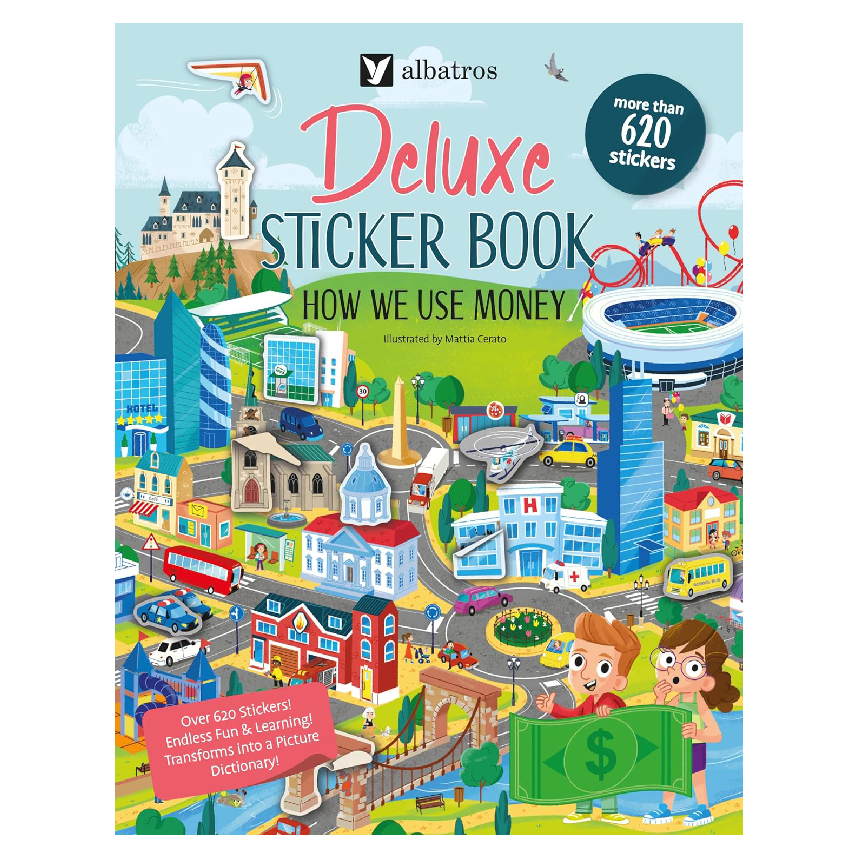 Deluxe Sticker Book: How We Use Money