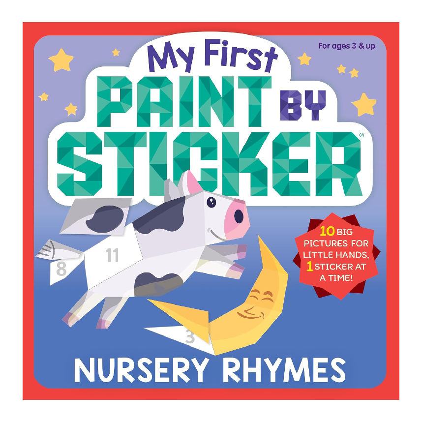 My First Paint By Sticker: Nursery Rhymes