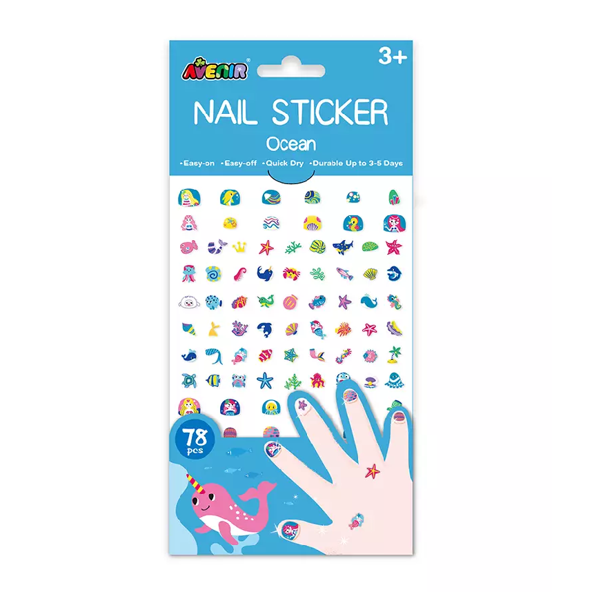 Avenir Large Nail Stickers - Ocean