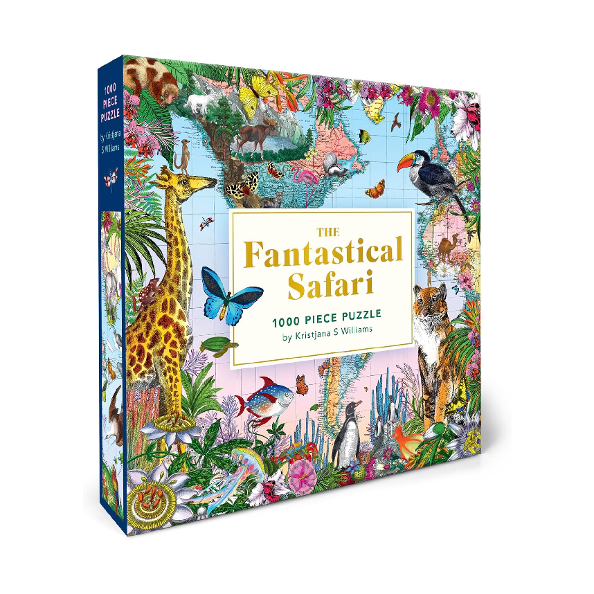 Fantastical Safari: 1000-Piece Jigsaw Puzzle