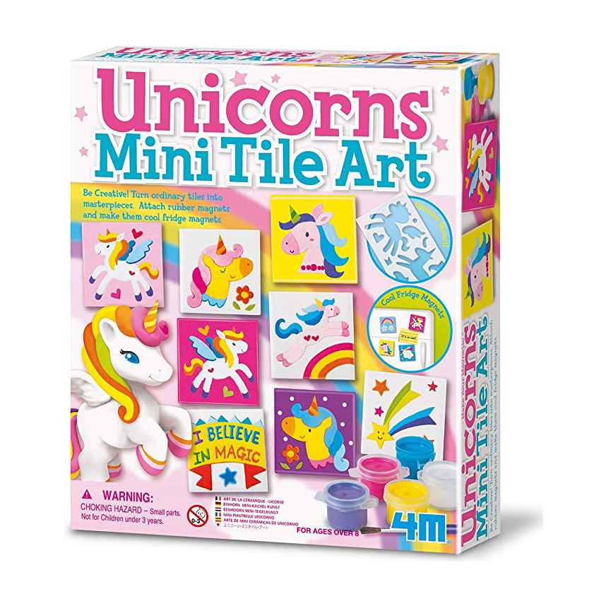 4M Unicorns Tile Art