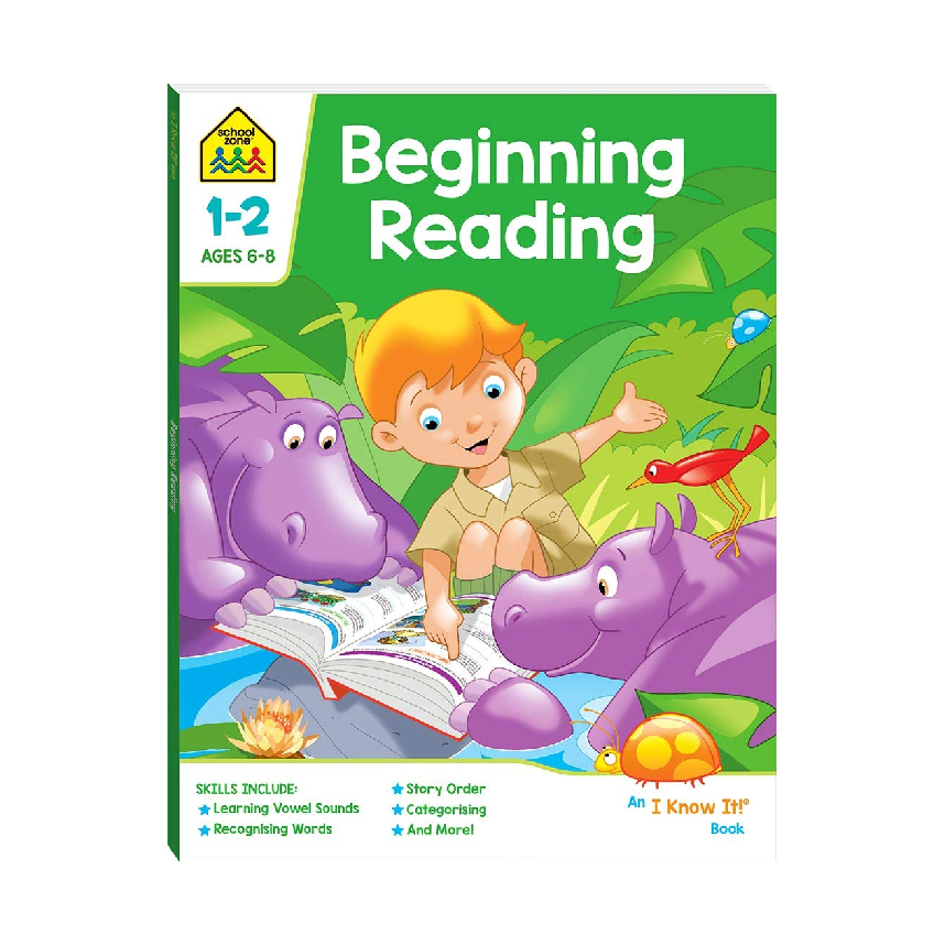 School Zone I Know It Book: Beginning Reading 1-2 (Ages 6-8)