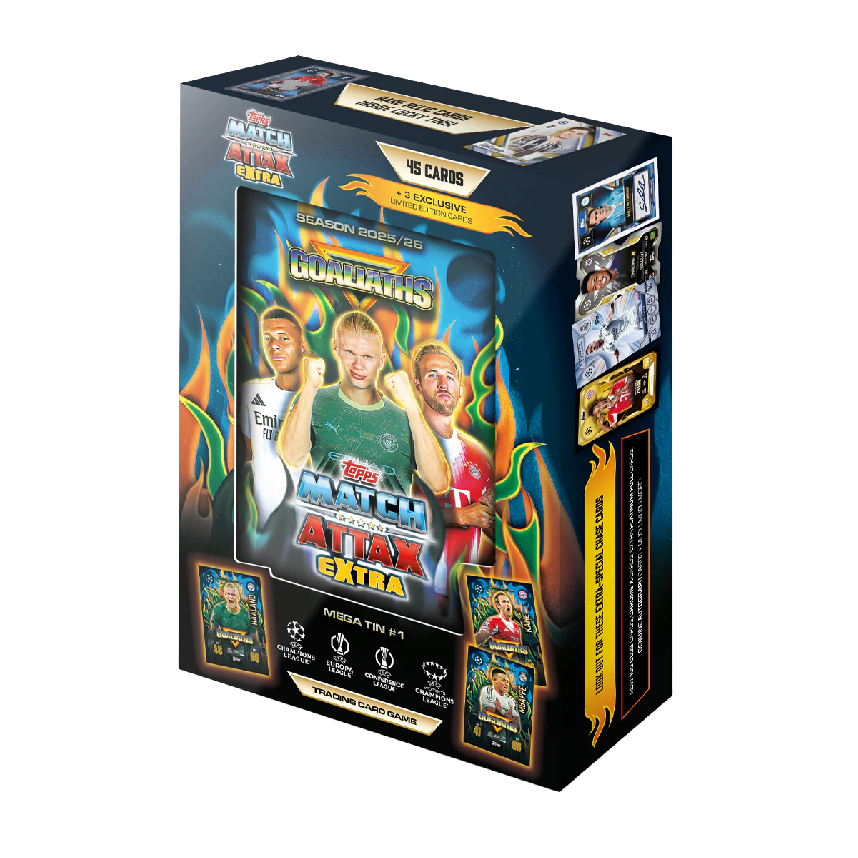 Topps Match Attax EXTRA 2025/26 Mega Tins
