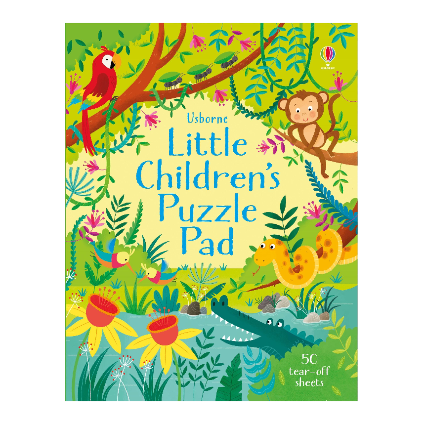 Usborne Little Childrens Puzzle Pad
