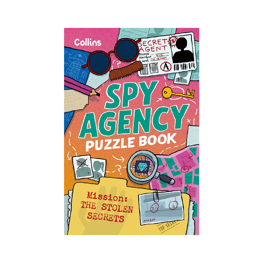 Spy Agency Puzzle Book: The Stolen Secrets