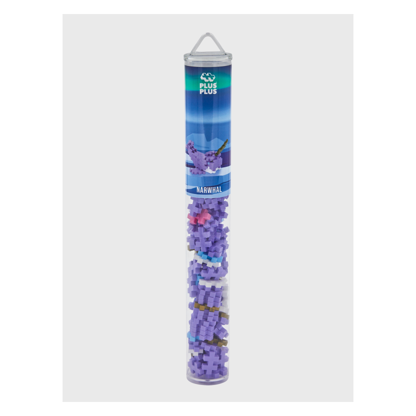 Plus-Plus Tube Narwhale (100 pcs)