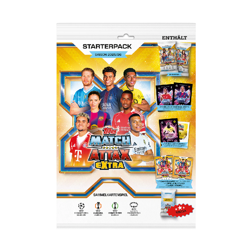 Topps Match Attax EXTRA 2025/26 Starter Pack