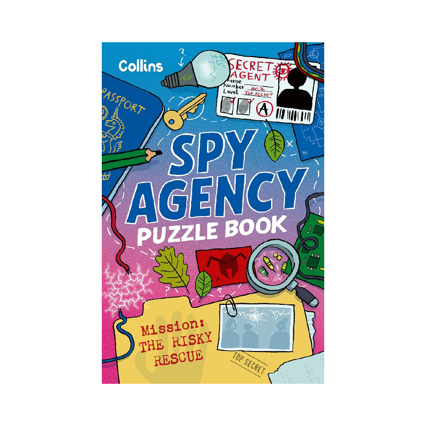 Spy Agency Puzzle Book: The Risky Rescue