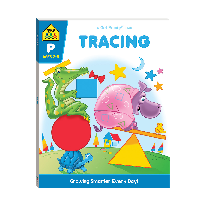 School Zone A Get Ready Book: Tracing (Ages 3-5)