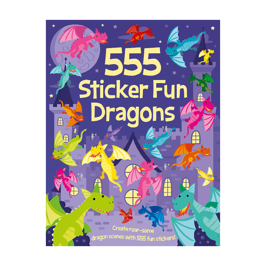 555 Stickers Dragons