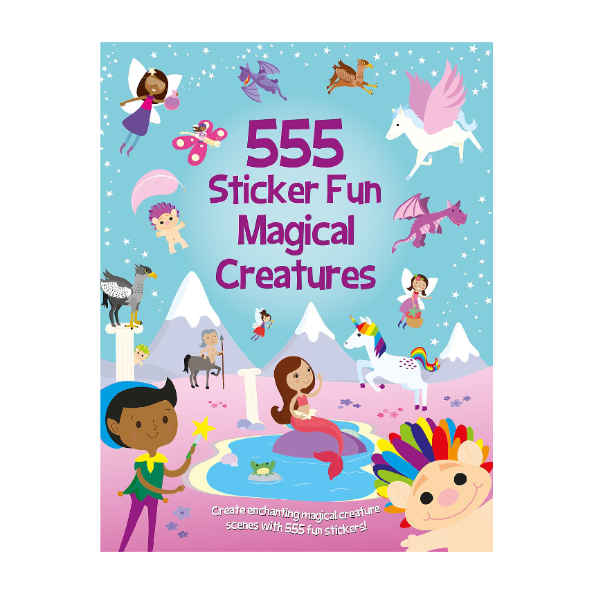 555 Stickers Magical Creatures