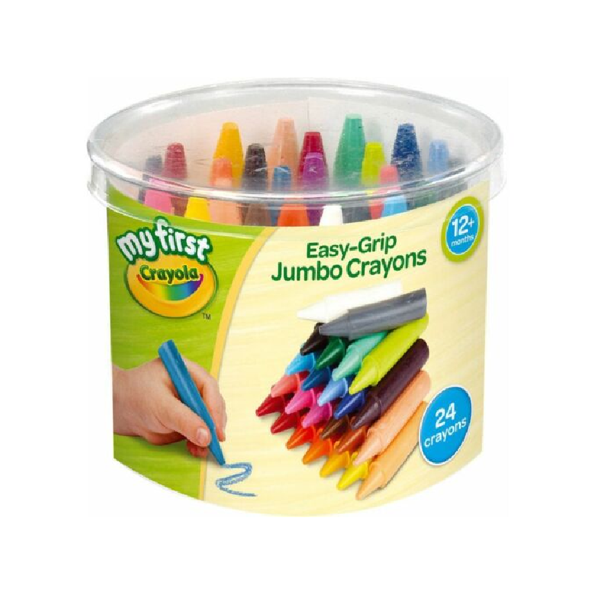 Crayola My First Crayola Easy-Grip Jumbo Crayons 24ct
