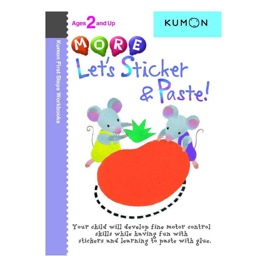 Kumon More Lets Sticker & Paste